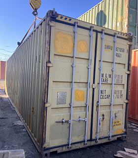 Продаем морской контейнер 40 футов б/у на терминале в Чите!